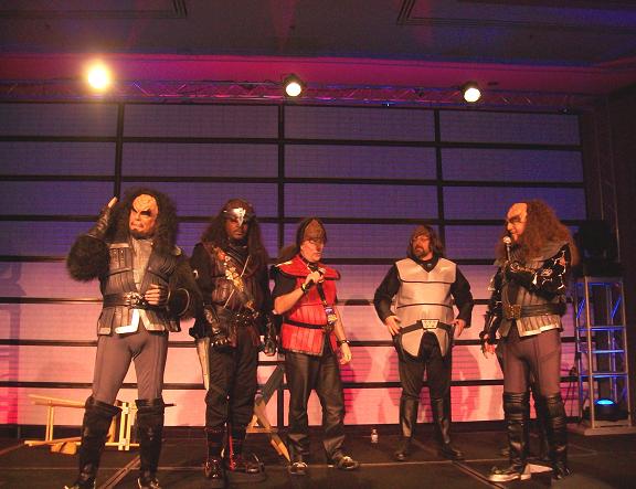 Clingon's on Stage - Click to visit Creation Entertainment Clingon's on Stage - Click to visit Creation Entertainment