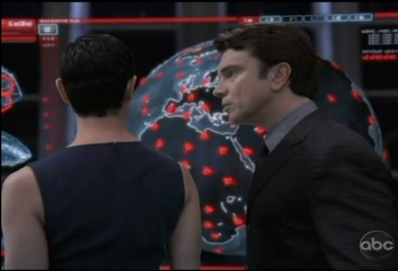 She replies still crying.