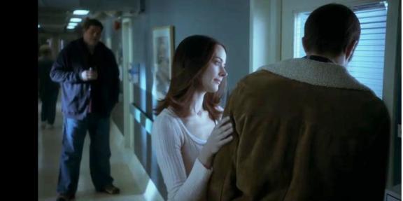 Happy Town - Waters - Amy Acker at Hospital Happy Town - Waters - Amy Acker at Hospital