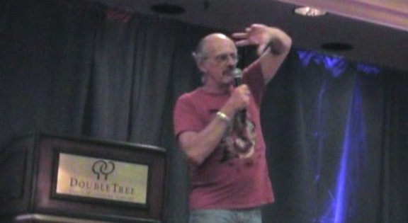 VulcanCon 2010 Christopher Lloyd from panel VulcanCon 2010 Christopher Lloyd from panel