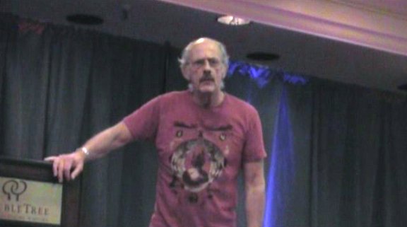 VulcanCon 2010 Christopher Lloyd from panel VulcanCon 2010 Christopher Lloyd from panel