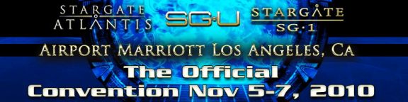 Visit Creation Entertainment's Official Stargate SG-1 SGU and Atlantis Los Angeles 2010 Page