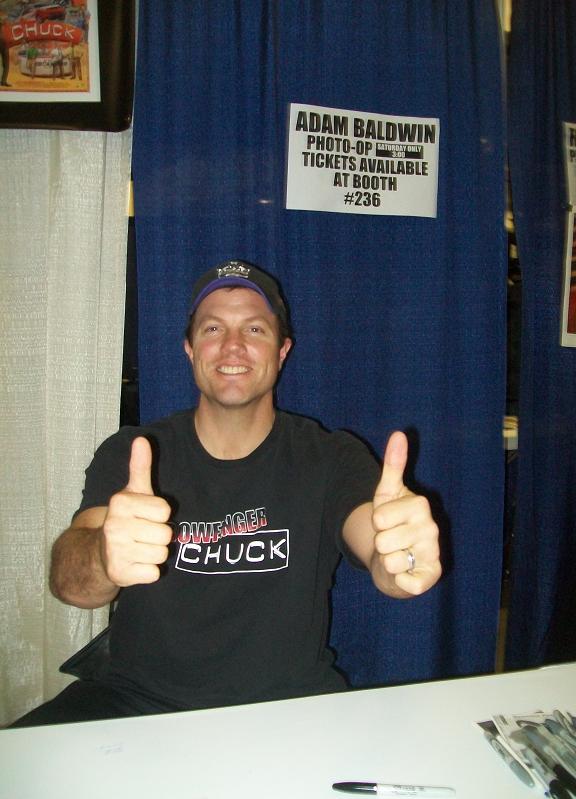 2010 WonderCon - Adam Baldwin - Stargate & Chuck