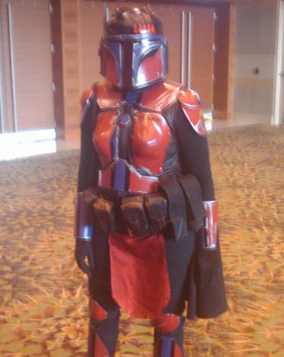 Costumed Comic Star Wars Character