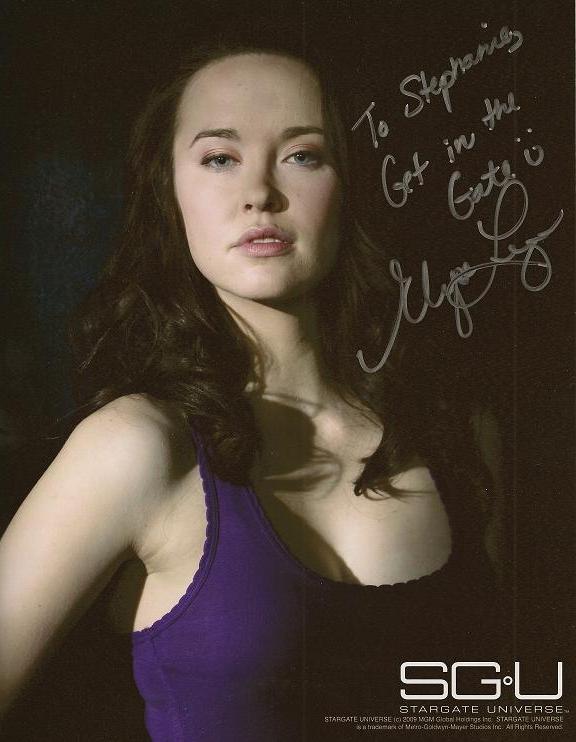 Elyse Levesque Autograph