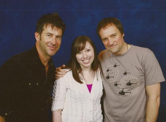 Joe Flanigan, ValaBlack (Steph) & David Hewlett