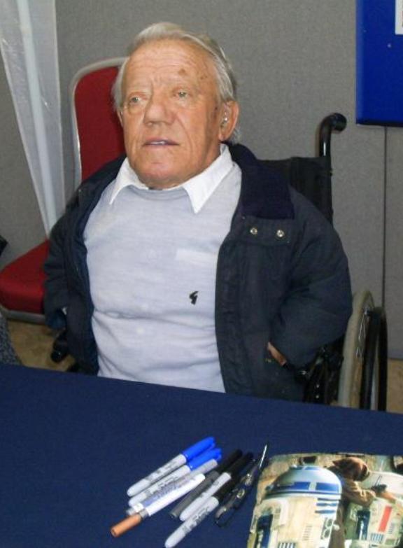 Kenny Baker aka R2D2 of Star Wars