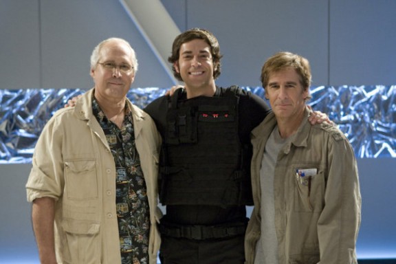 Chevy Chase, Zack Levi, Scott Bakula - Click to visit Chuck on NBC