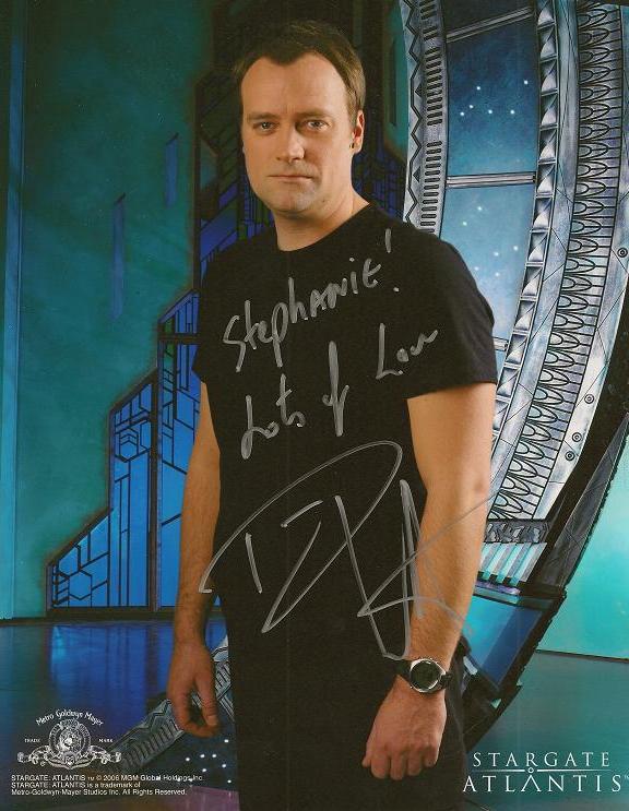 ValaBlack (Steph) David Hewlett Autograph